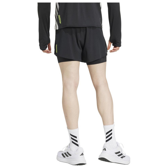 Adidas Ανδρικό σορτς Adizero Running 2-in-1 Gel Pocket Shorts Adidas Ανδρικό σορτς Adizero Running 2-in-1 Gel Pocket Shorts